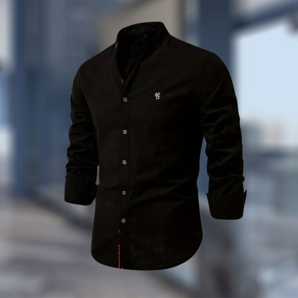 Stylish Long Sleeve Polo Shirt for Men with Modern Cut | Comfortable Casual Wear 6