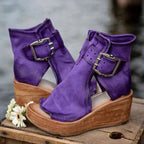 Stylish Wedge Sandals for Women with Orthopedic Support & Boho Design | Comfortable Footwear for All-Day Wear 0