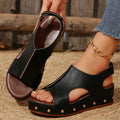 Stylish Women's Platform Sandals with Cushioned Footbed | All-Day Comfort for Any Occasion 0