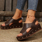 Stylish Women's Platform Sandals with Cushioned Footbed | All-Day Comfort for Any Occasion 2