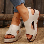 Stylish Women's Platform Sandals with Cushioned Footbed | All-Day Comfort for Any Occasion 4