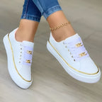 Stylish Women's Sneakers with Shock-Absorbing Soles | Comfortable Walking Shoes for All-Day Support 0