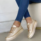 Stylish Women's Sneakers with Shock-Absorbing Soles | Comfortable Walking Shoes for All-Day Support 4