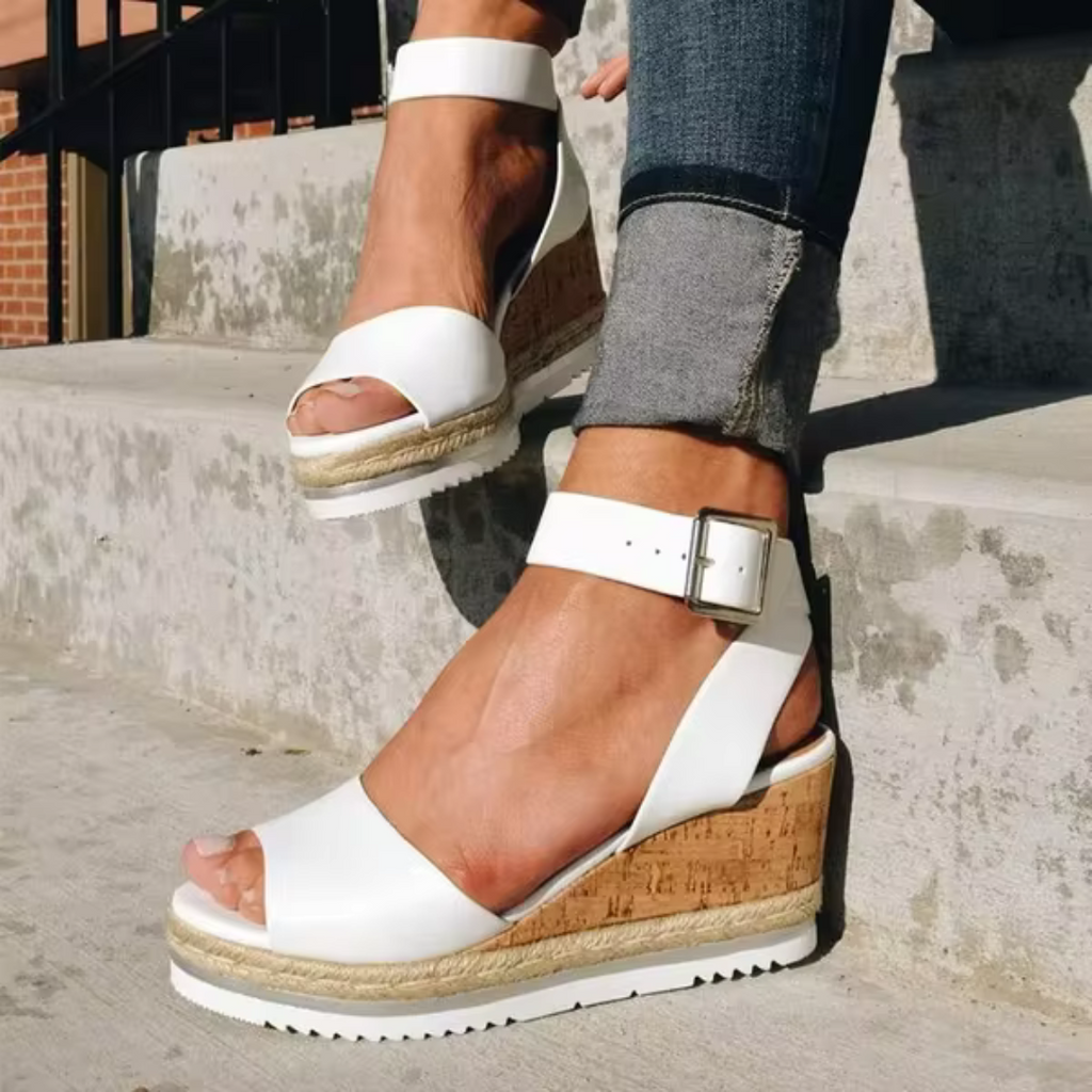 Tamsin | Women's Sandals with Supportive Wedge Heel | Chic Design for All-Day Comfort 0