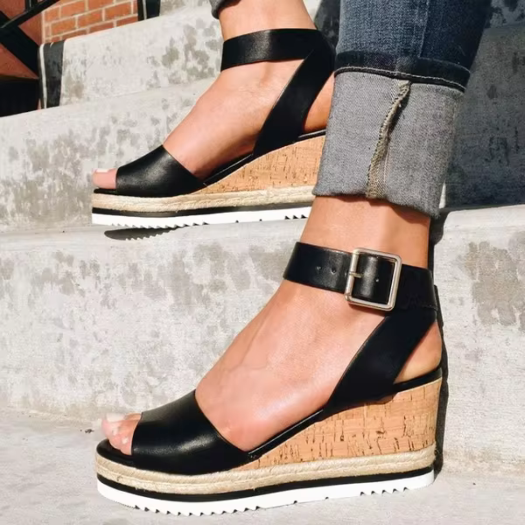 Tamsin | Women's Sandals with Supportive Wedge Heel | Chic Design for All-Day Comfort 1