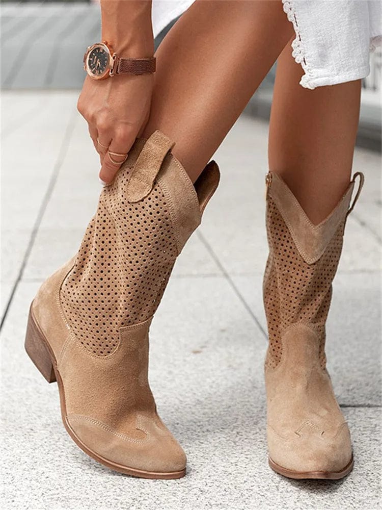 Taren Collection | Cowboy Boots with Breathable Design | Stylish Comfort for All-Day Wear 4