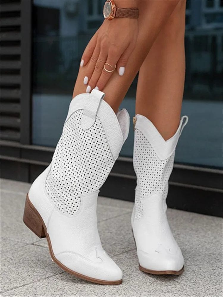 Taren Collection | Cowboy Boots with Breathable Design | Stylish Comfort for All-Day Wear 9