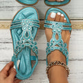 Thea Collection | Women's Sandals with Cushioned Footbed | Boho Design for All-Day Comfort 0