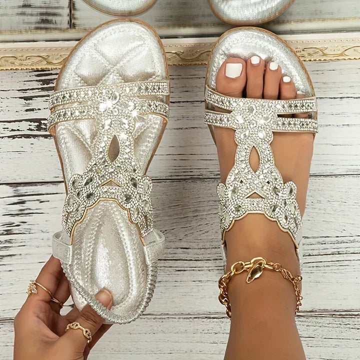 Thea Collection | Women's Sandals with Cushioned Footbed | Boho Design for All-Day Comfort 2
