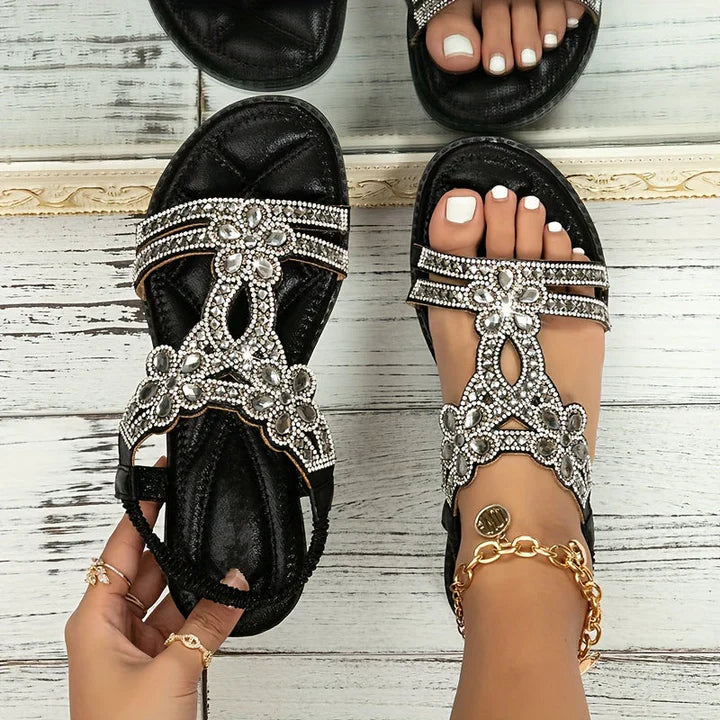Thea Collection | Women's Sandals with Cushioned Footbed | Boho Design for All-Day Comfort 3
