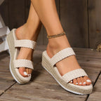 Theodora | Women's Sandals with Cushioned Wedge & Ergonomic Sole | Elegant All-Day Comfort 0