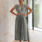 Timeless Elegance | Women's Cocktail Dress with Flattering Silhouette | Versatile Black Dress for Any Occasion 7