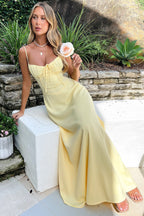 Valentina Collection | Women's Maxi Dress with Spaghetti Straps | Elegant Evening Wear for Special Occasions 0