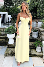 Valentina Collection | Women's Maxi Dress with Spaghetti Straps | Elegant Evening Wear for Special Occasions 1