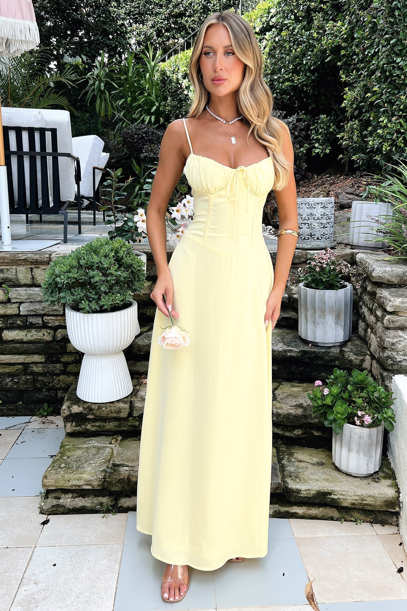 Valentina Collection | Women's Maxi Dress with Spaghetti Straps | Elegant Evening Wear for Special Occasions 1
