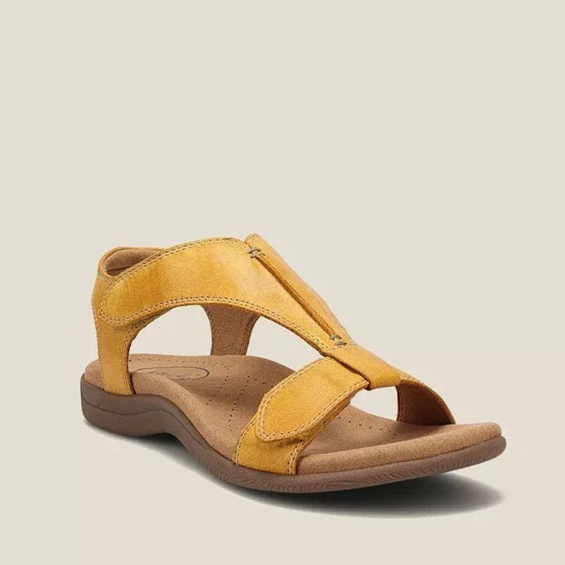 Vegan Leather Women’s Sandals with Cloud-Like Cushioning | Stylish All-Day Comfort 1