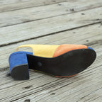 Winifred | Women's Heels with Colourblock Design & Cushioned Insole | Elegant Footwear for All-Day Comfort 3