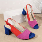Winifred | Women's Heels with Colourblock Design & Cushioned Insole | Elegant Footwear for All-Day Comfort 6