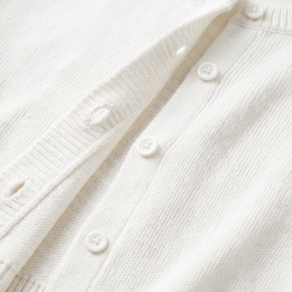 Women's Chunky Knit Cardigan with Button Front