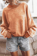 Women's Chunky Knit Jumper with Modern Structured Pattern and Loose Fit