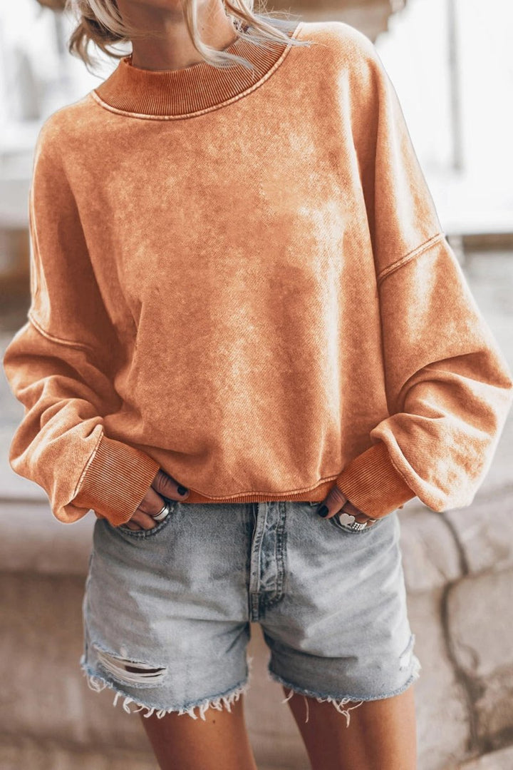 Women's Chunky Knit Jumper with Modern Structured Pattern and Loose Fit