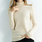 Women's Classic Knitted Jumper in Soft Merino Wool