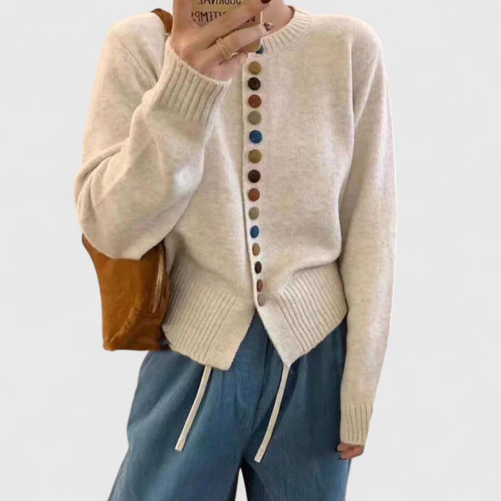 Women's Longline Cardigan in Soft Knit with Open Front Design