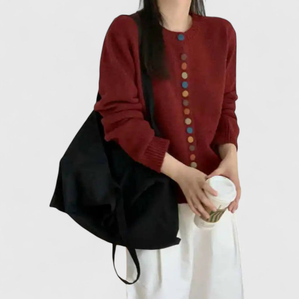 Women's Longline Cardigan in Soft Knit with Open Front Design