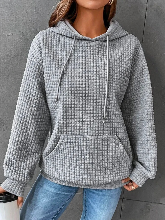 Women's Oversized Hoodie with Kangaroo Pocket in Soft Fabric