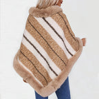 Women's Vegan Fur Jumper in Flowing Fit with Soft Texture