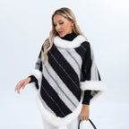 Women's Vegan Fur Jumper in Flowing Fit with Soft Texture