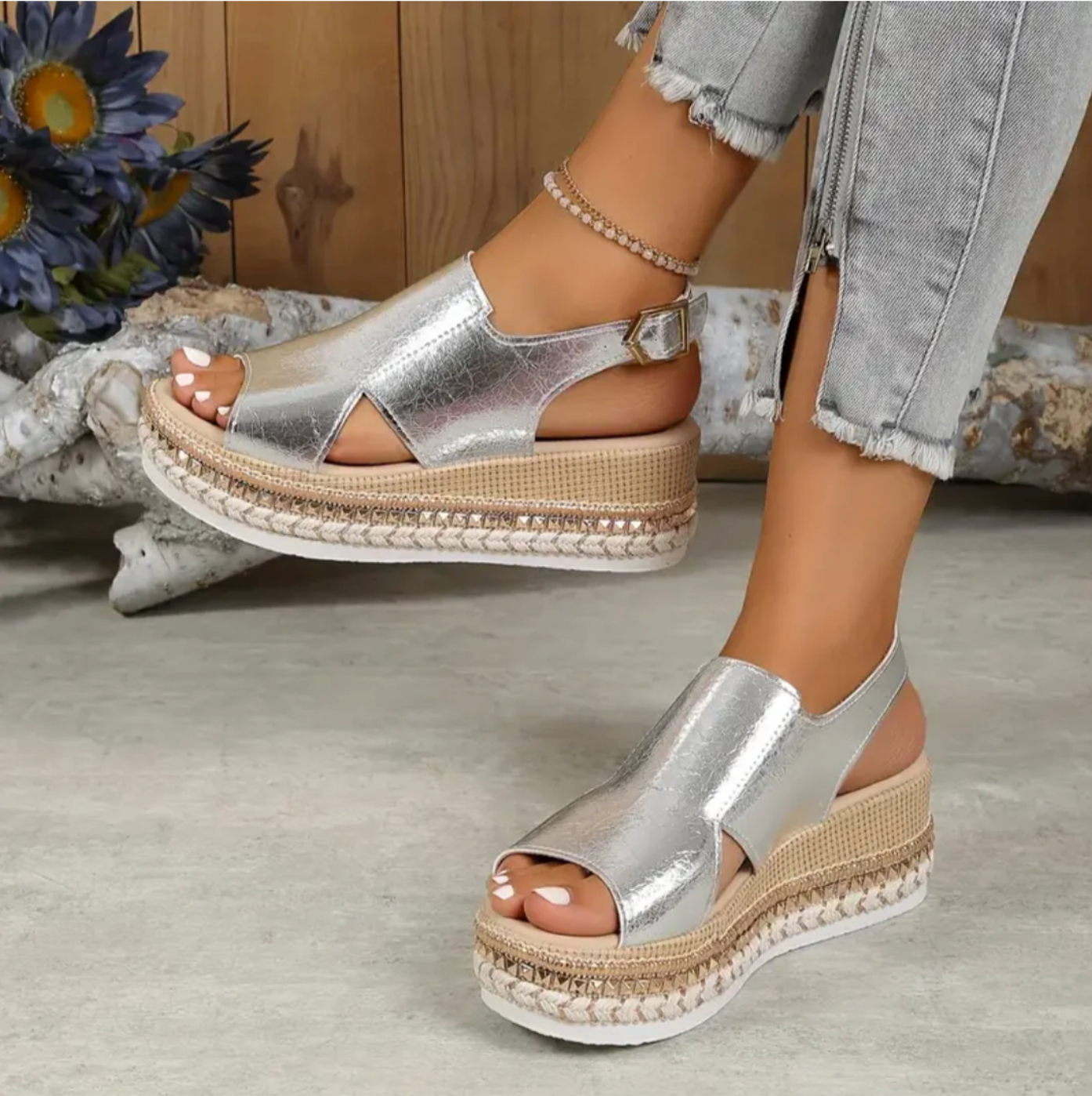 Zinnia | Women's Sandals with Cushioned Footbed | Elegant Design for All-Day Comfort 6