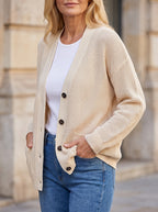 Women's Crochet Open Knit Cardigan