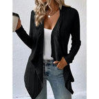 Women's Relaxed Open Front Knit Cardigan