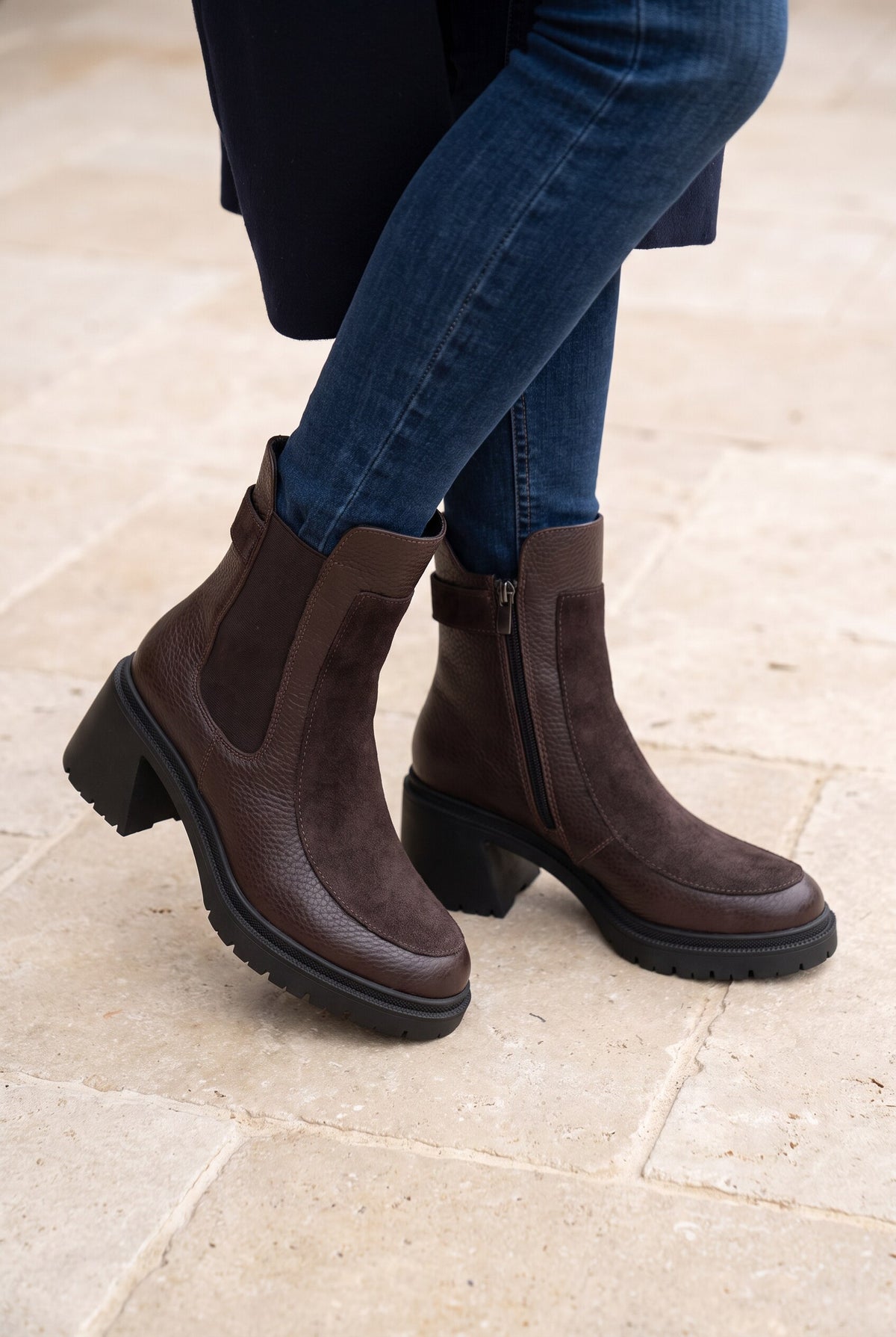 Women's Faux Fur Lined Ankle Boots