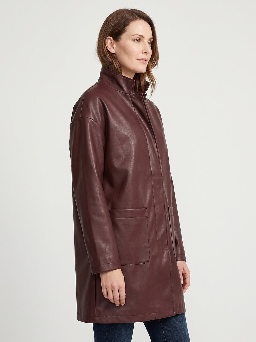 Women's Longline Open Front Coatigan