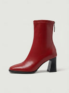 Women's Red Sock Ankle Boots