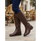 Women's Classic Leather Riding Boots