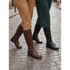 Women's Classic Leather Riding Boots
